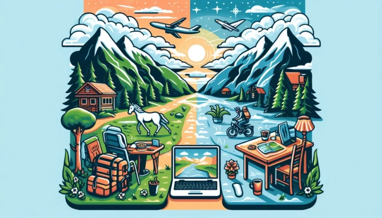 Diferença entre mochilão e turismo tradicional