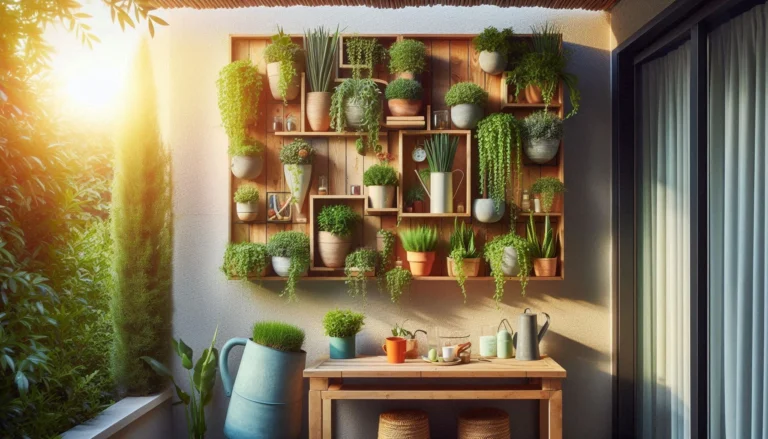 Como montar um jardim vertical em espaços pequenos